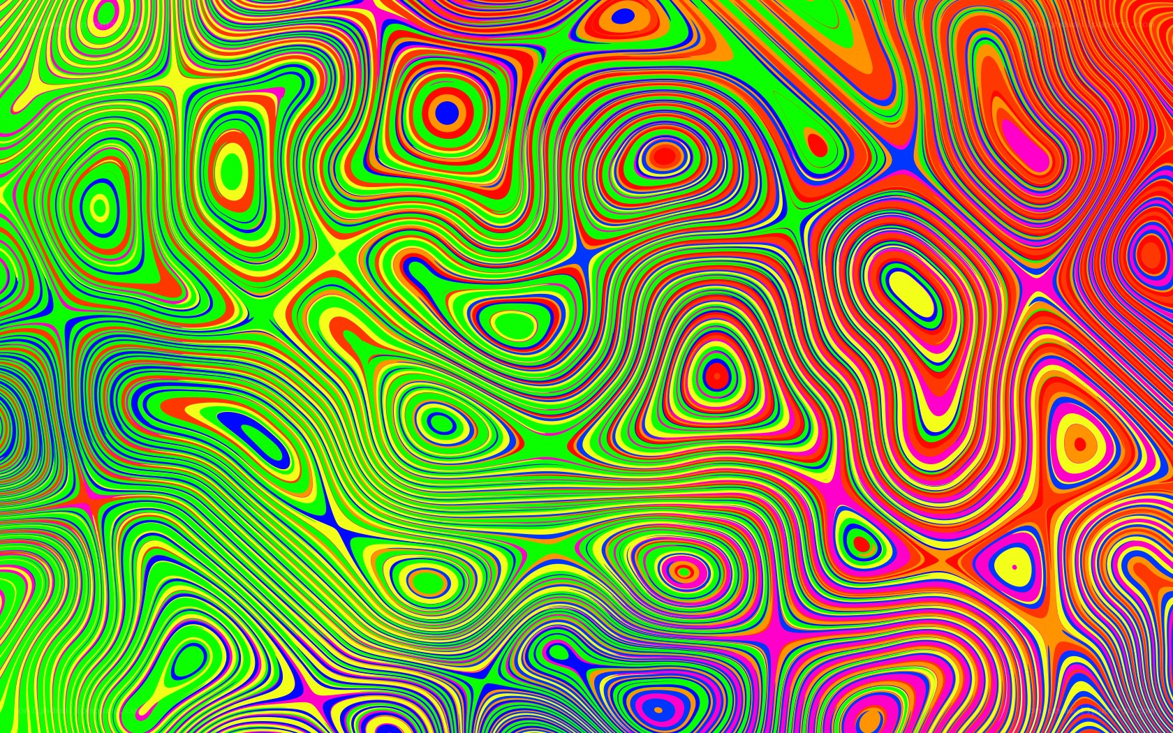 vibrant psychedelic pattern