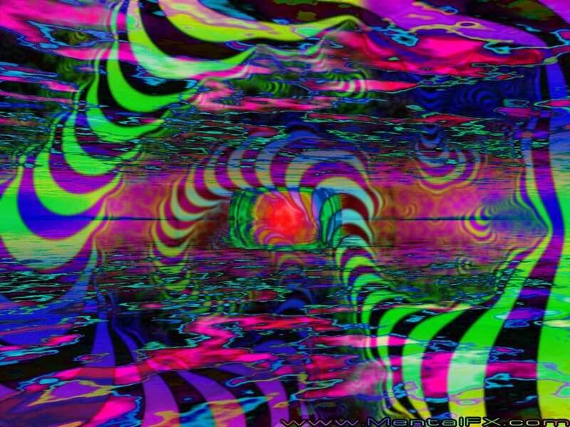 vibrant psychedelic swirls