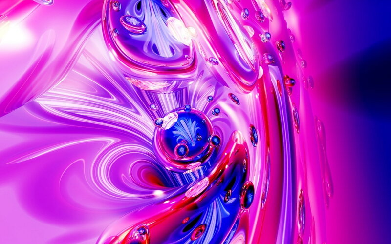 vibrant purple and blue abstract swirl