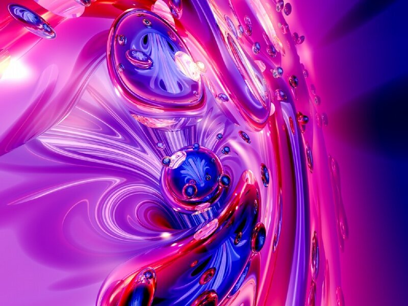 vibrant purple and blue abstract swirl