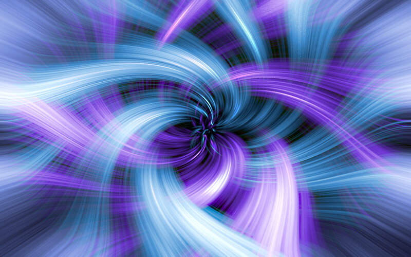 vibrant purple and blue swirl