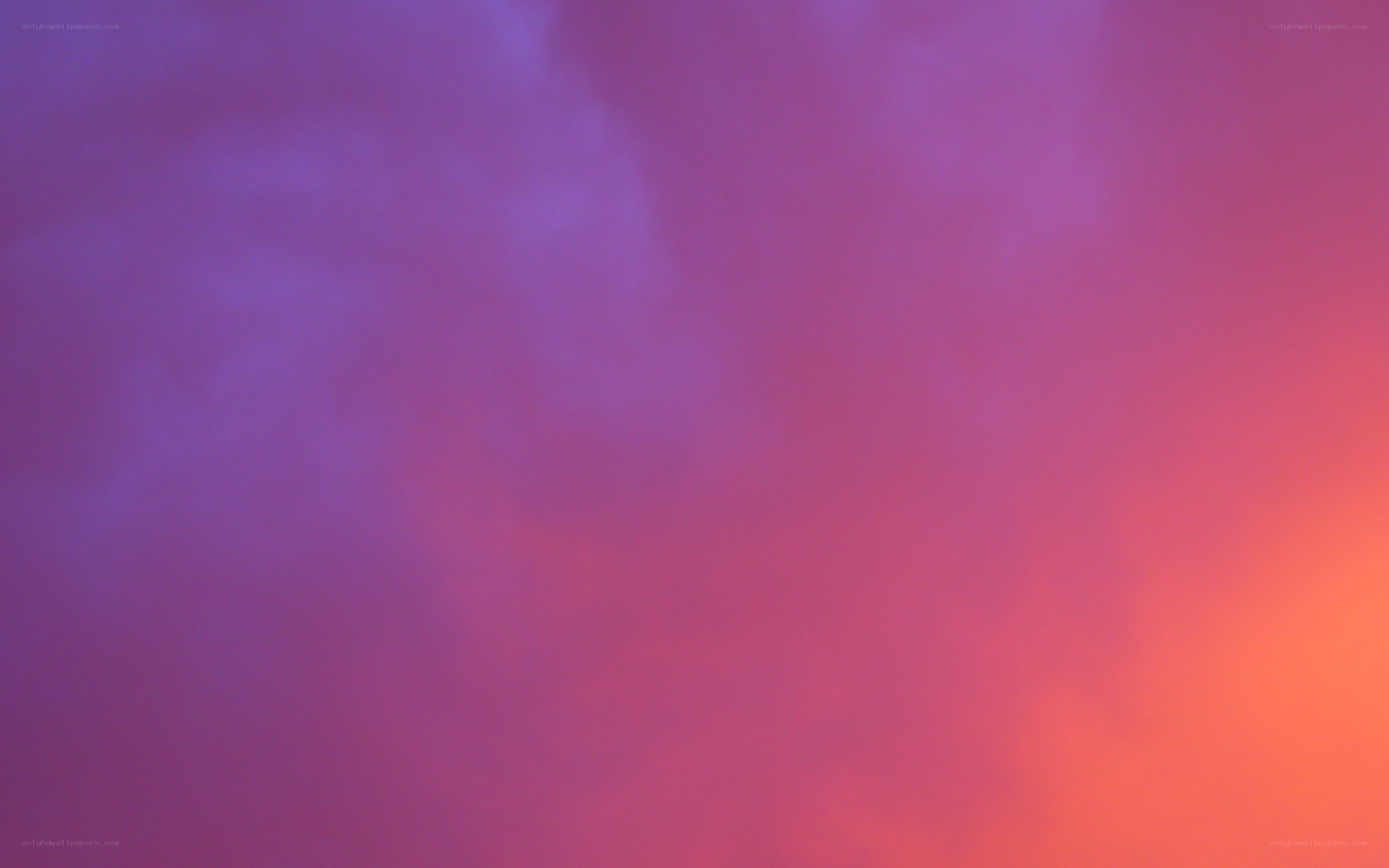 vibrant purple and orange sky