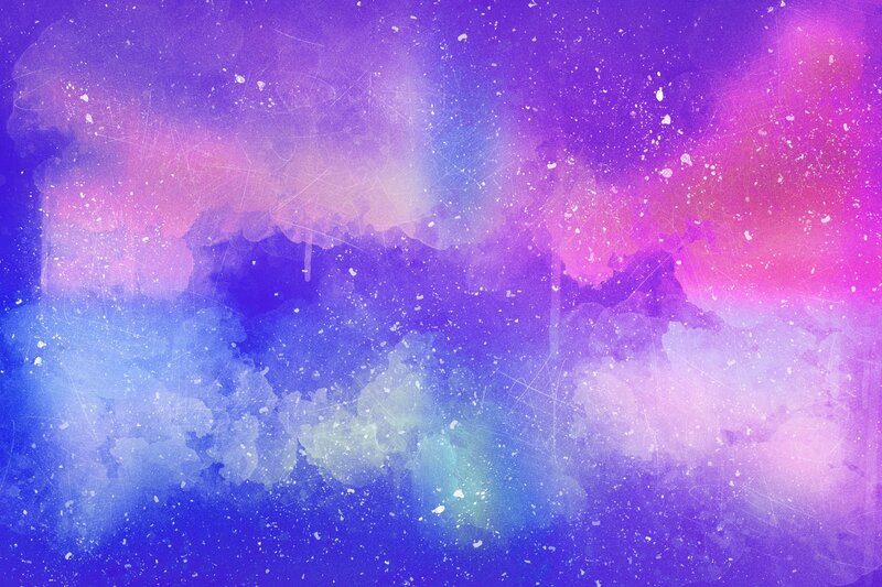 vibrant purple and pink nebula