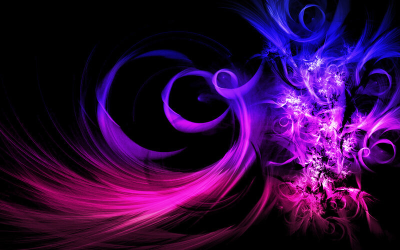 vibrant purple and pink swirls