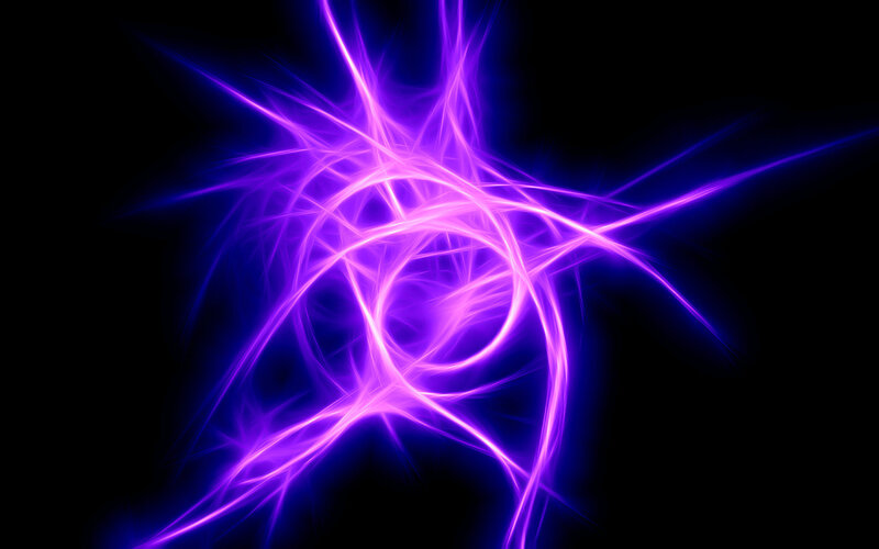vibrant purple energy swirl