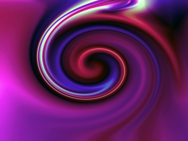 vibrant purple spiral