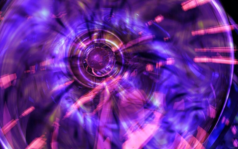 vibrant purple vortex