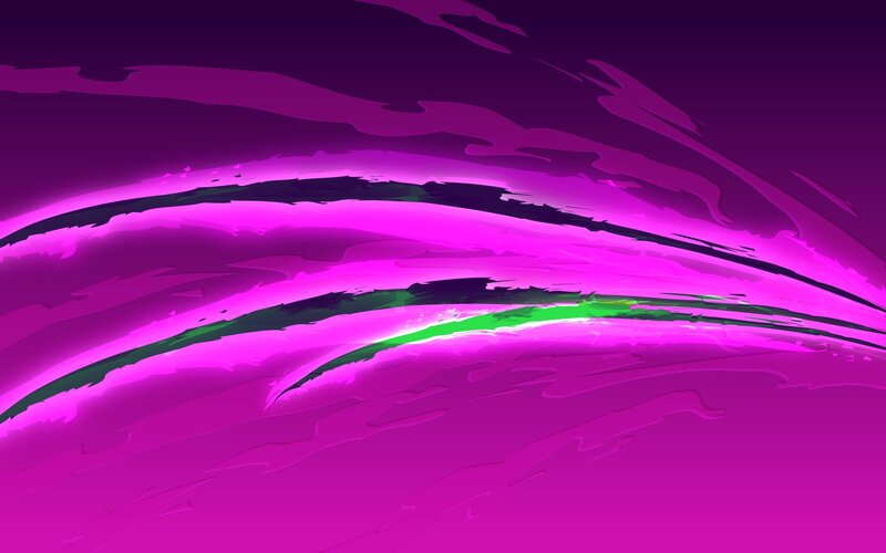 vibrant purple wave animation