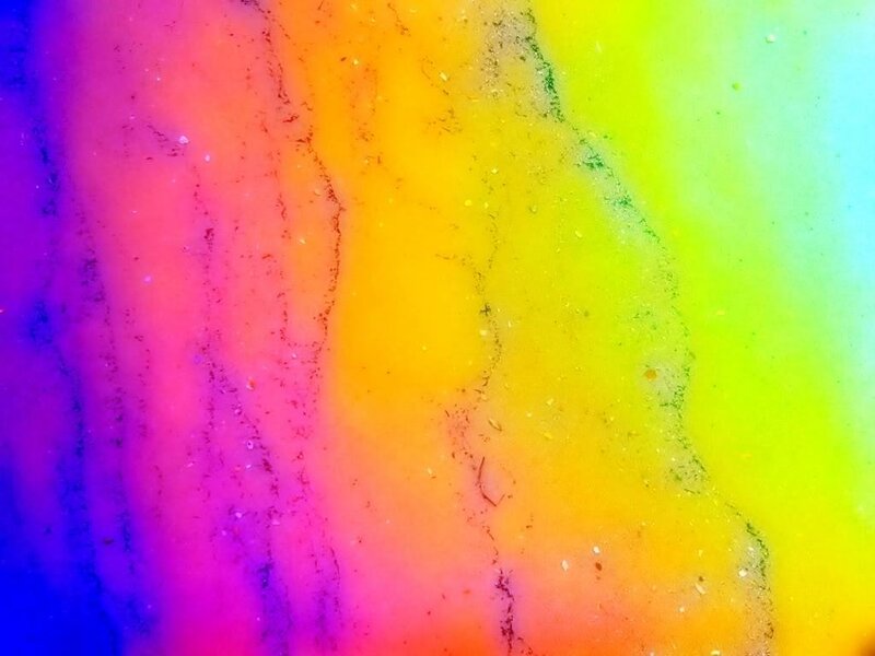 vibrant rainbow color gradient