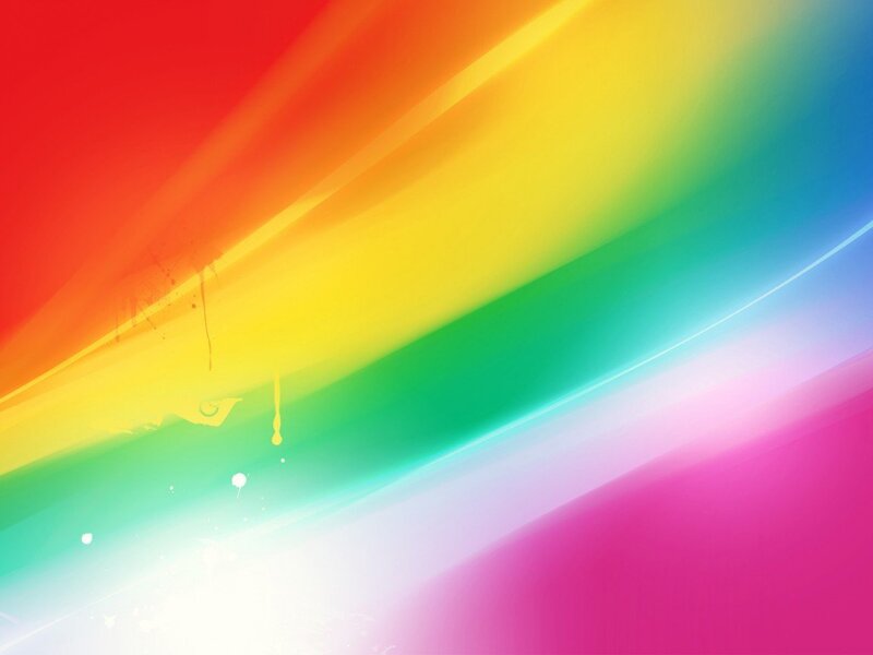 vibrant rainbow gradient