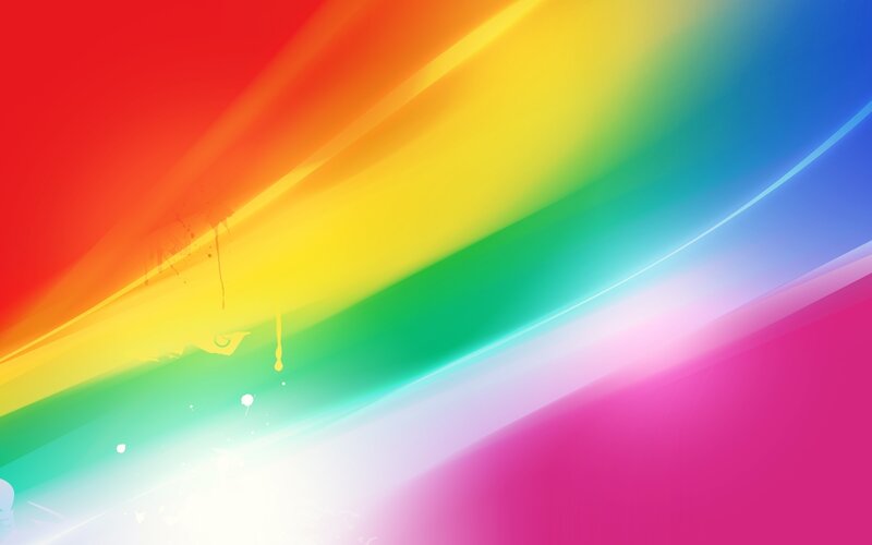 vibrant rainbow gradient