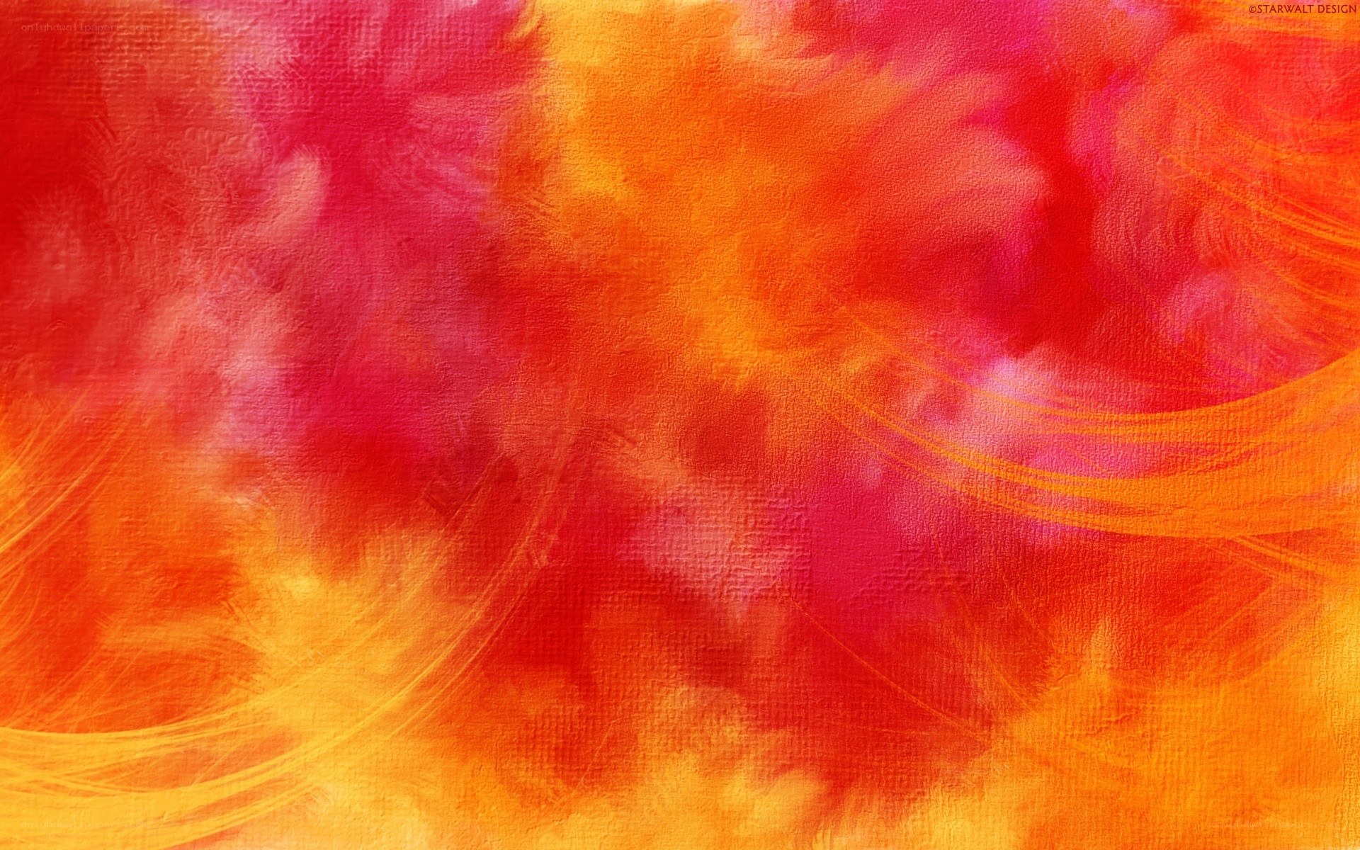 vibrant red and orange abstract