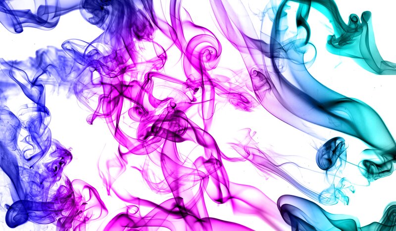 vibrant smoke swirls