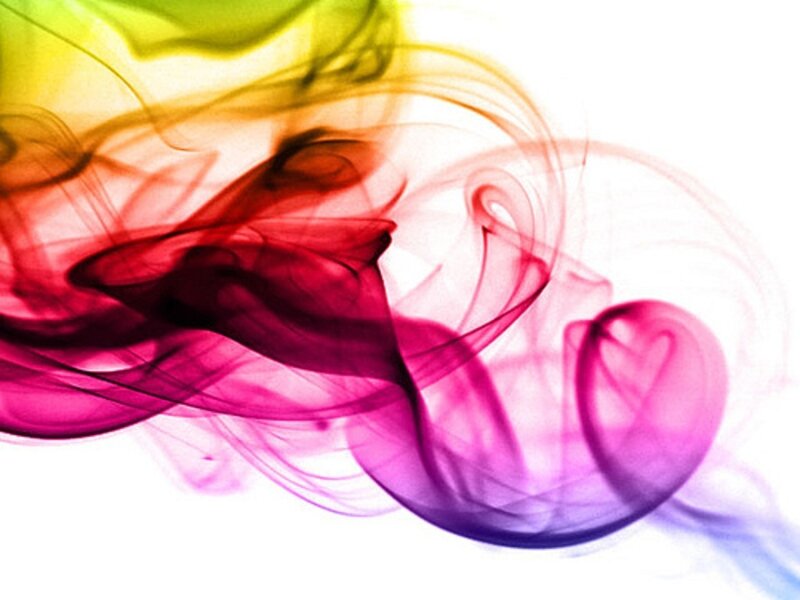 vibrant smoke swirls