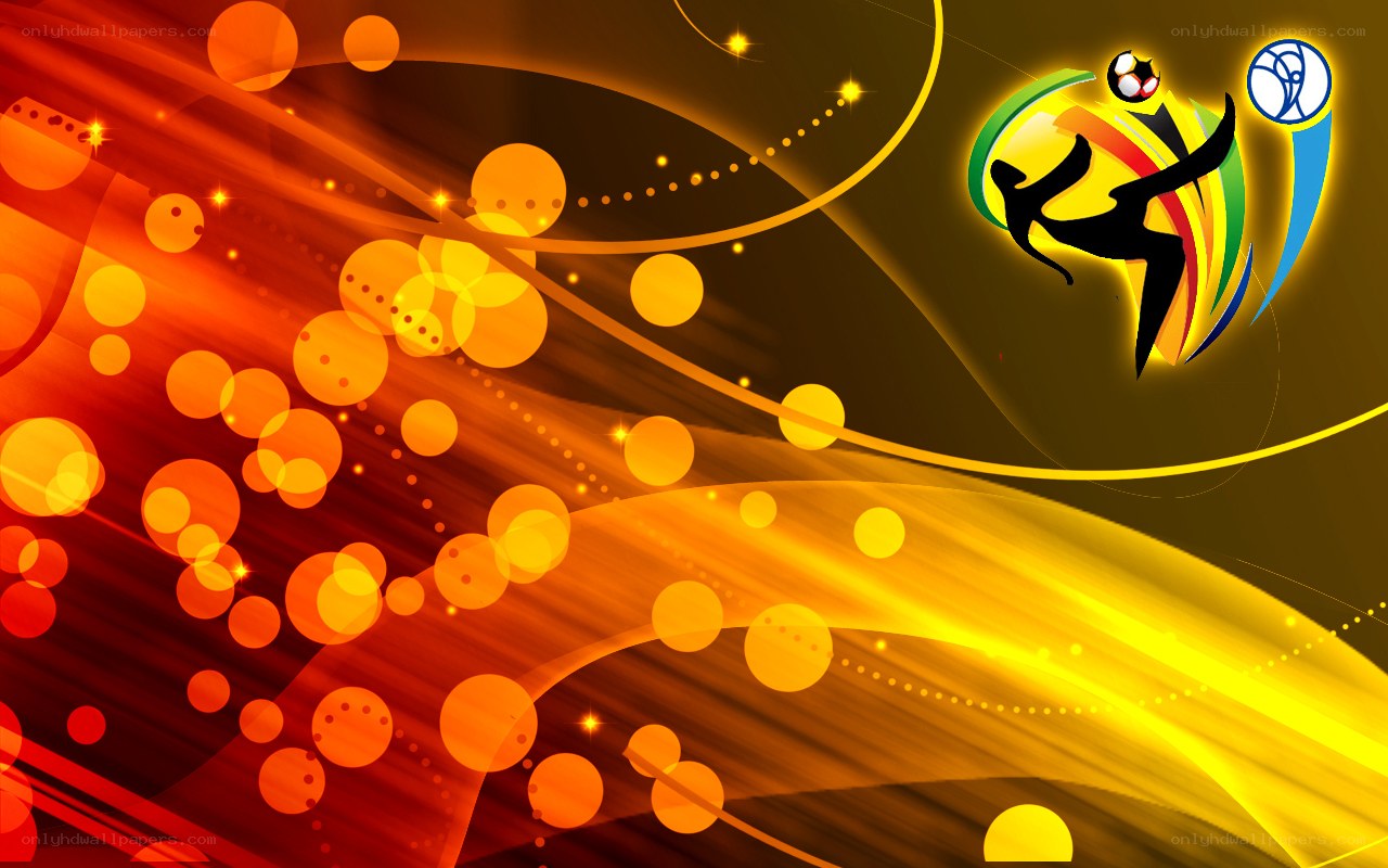 Vibrant soccer abstract background