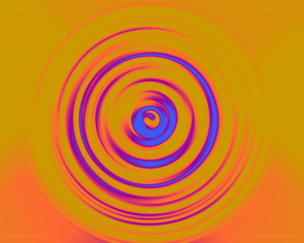 vibrant spiral pattern