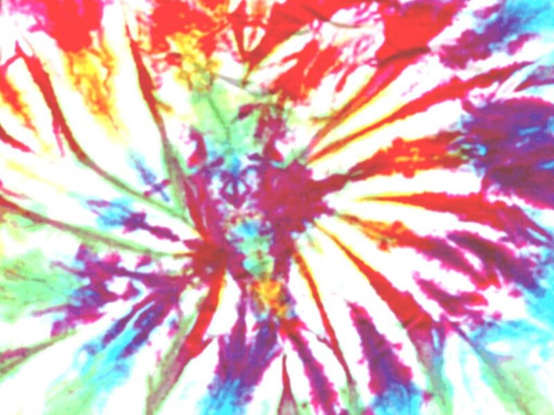 vibrant tie-dye pattern