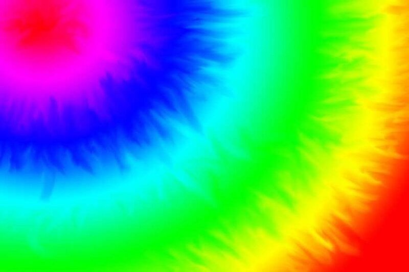 vibrant tie-dye pattern