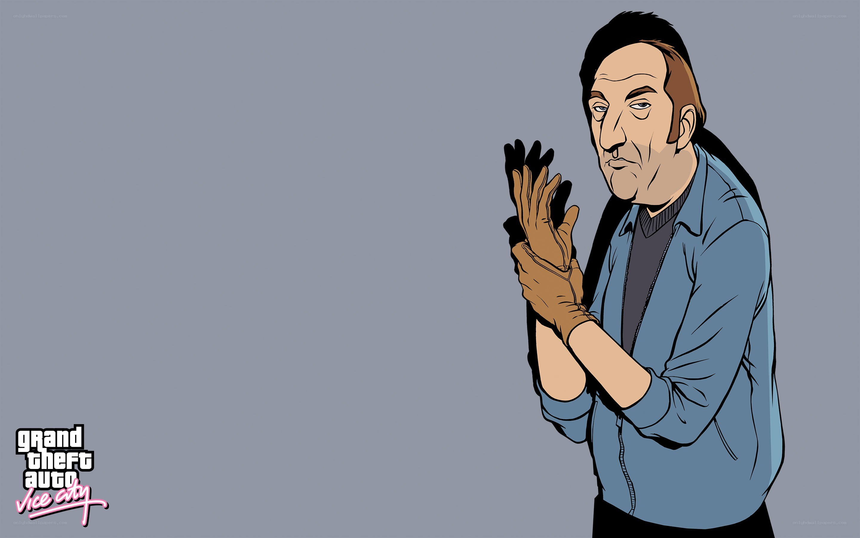 Vice City character illustration