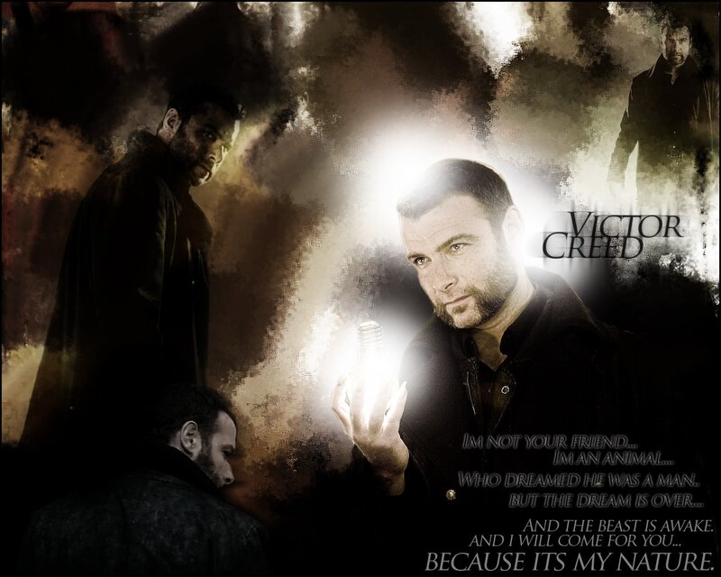 Victor Creed character collage