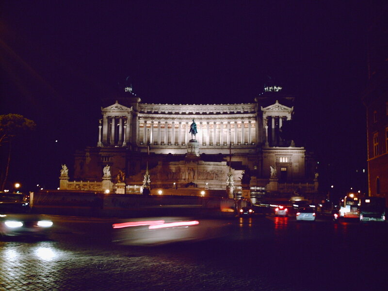 Victor Emmanuel II Monument — Black