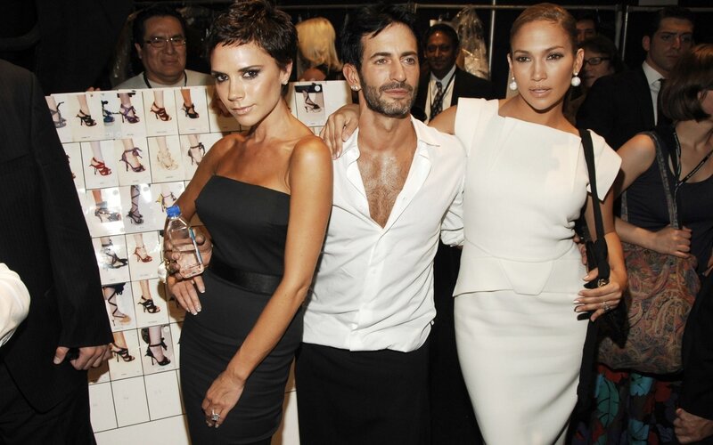 Victoria Beckham and Jennifer Lopez at fashion event