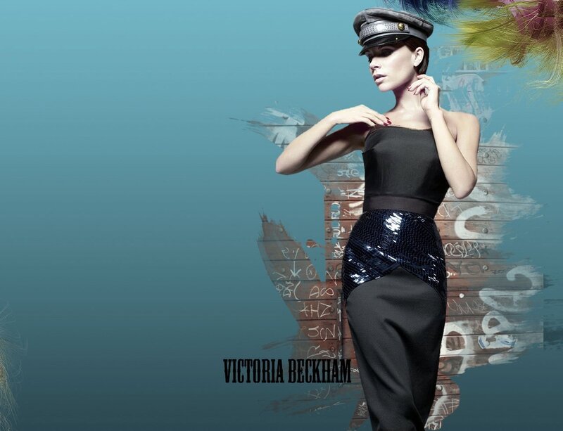 Victoria Beckham fashion portrait