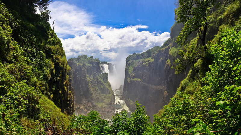 Victoria Falls in Zambia