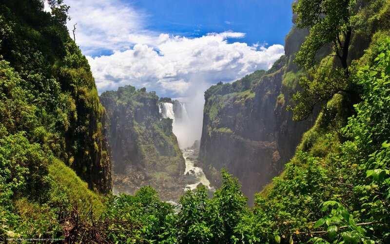 Victoria Falls waterfall