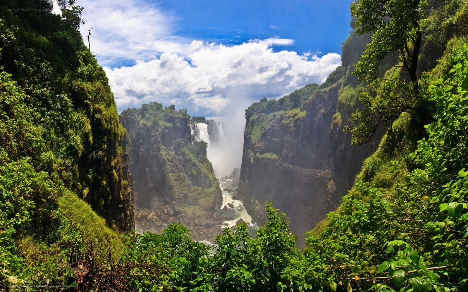 Victoria Falls waterfall