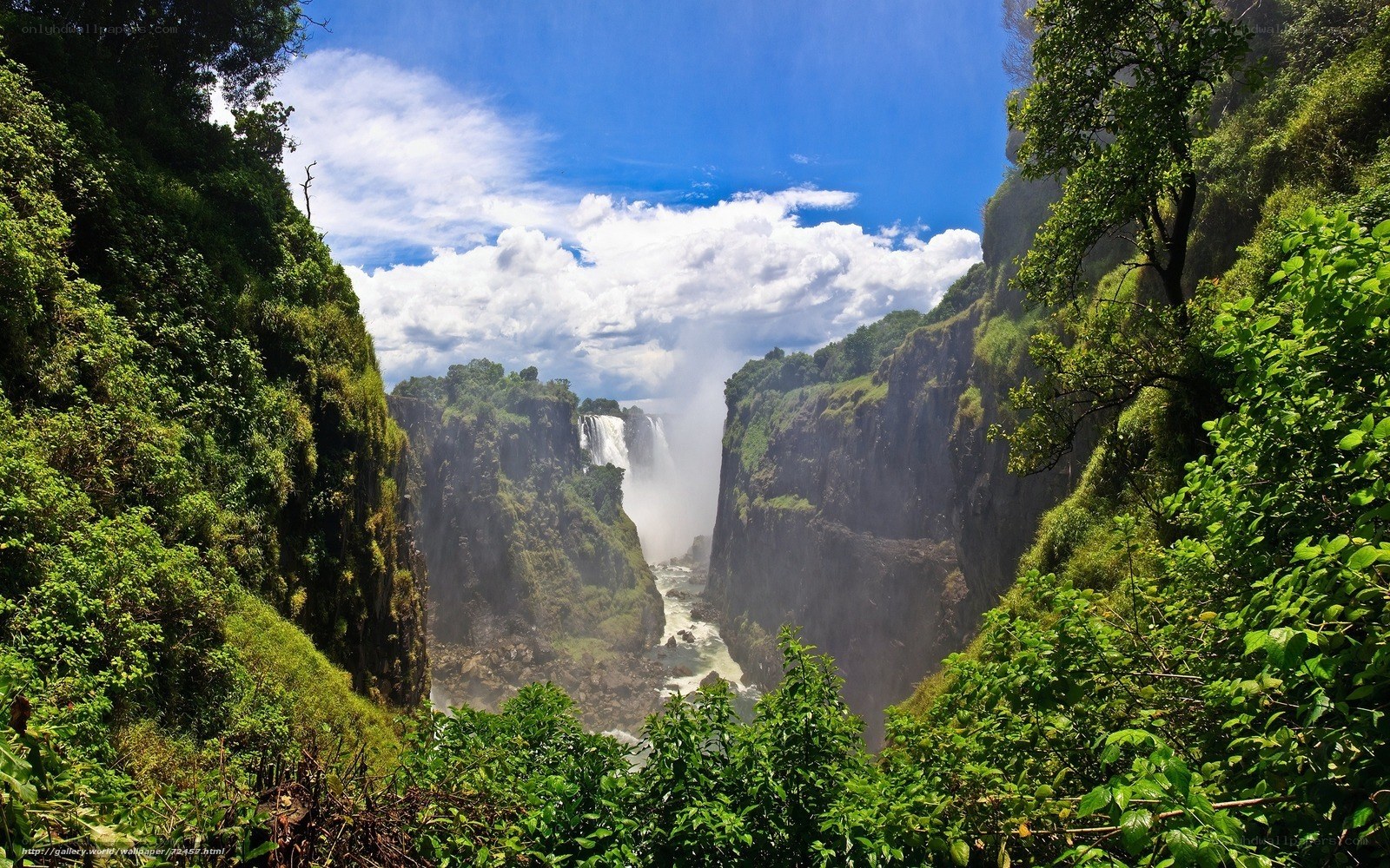 Victoria Falls waterfall