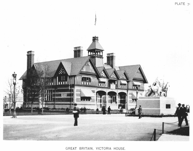 Victoria House at the Paris Exposition