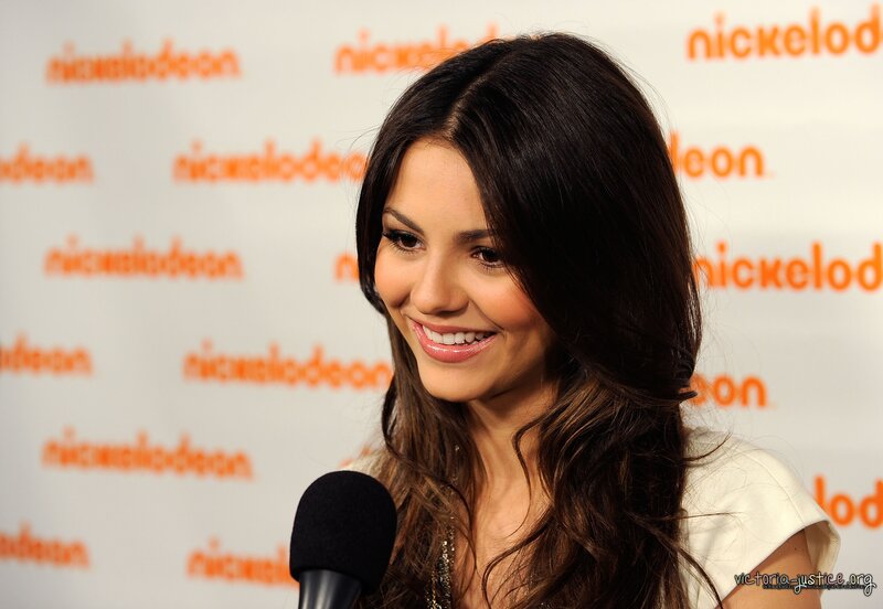 Victoria Justice at Nickelodeon event