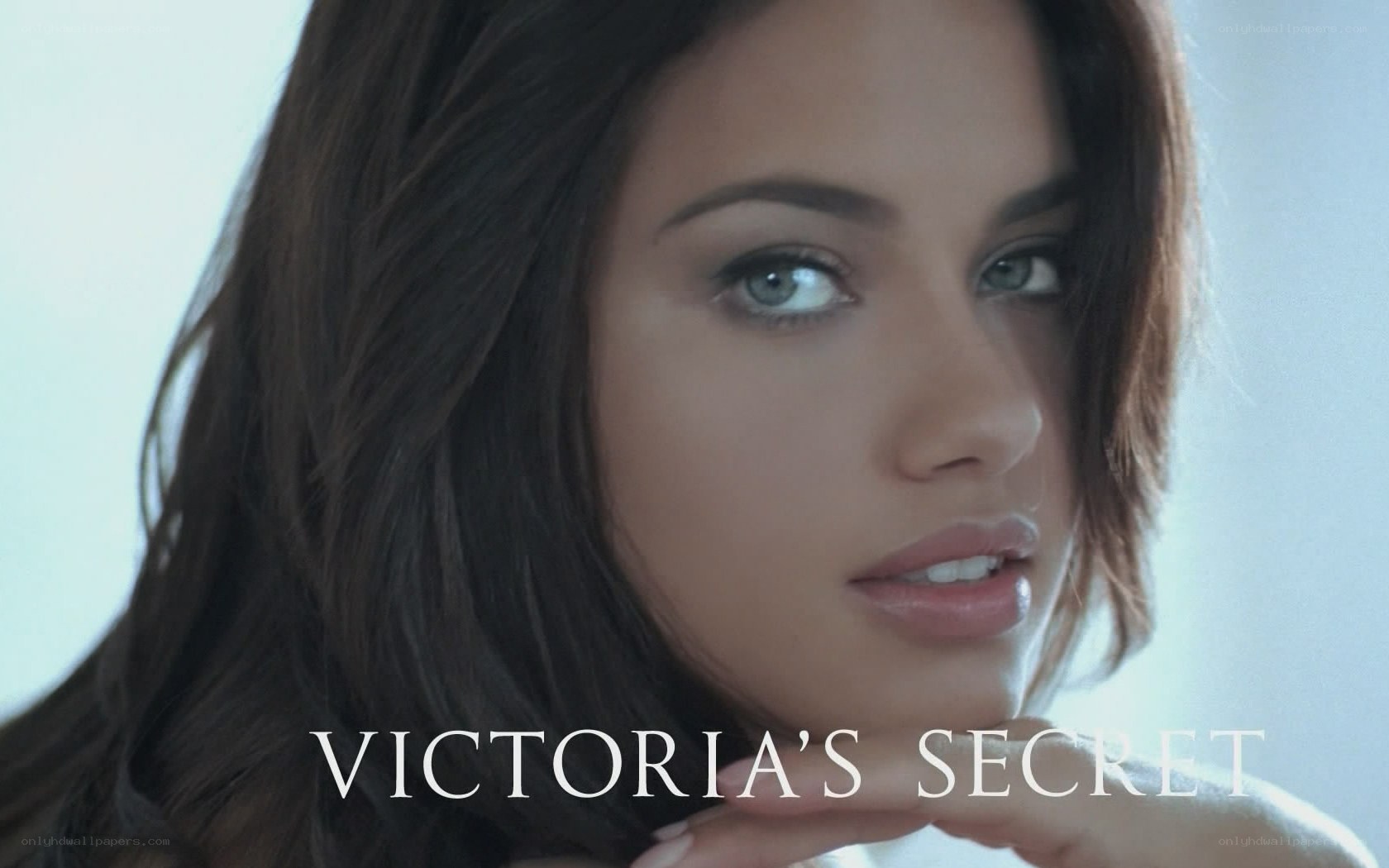 Victoria's Secret model close-up