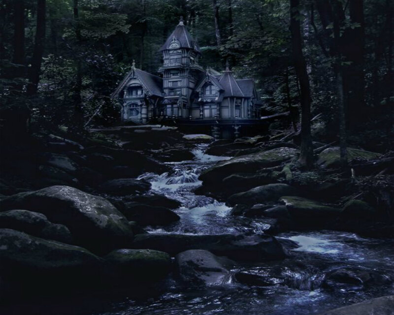 Victorian House in Forest