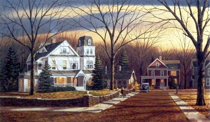 Victorian House on Street
