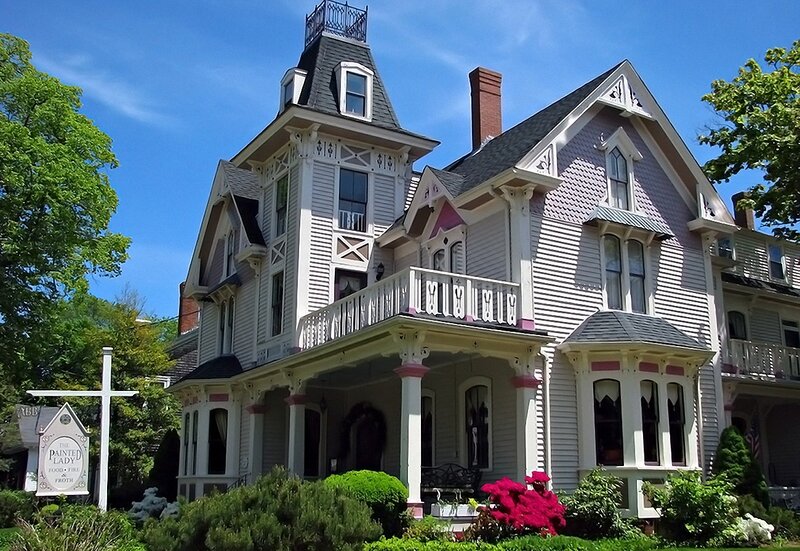 Victorian House — White