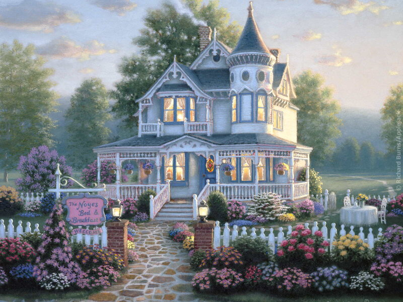 Victorian House with Garden