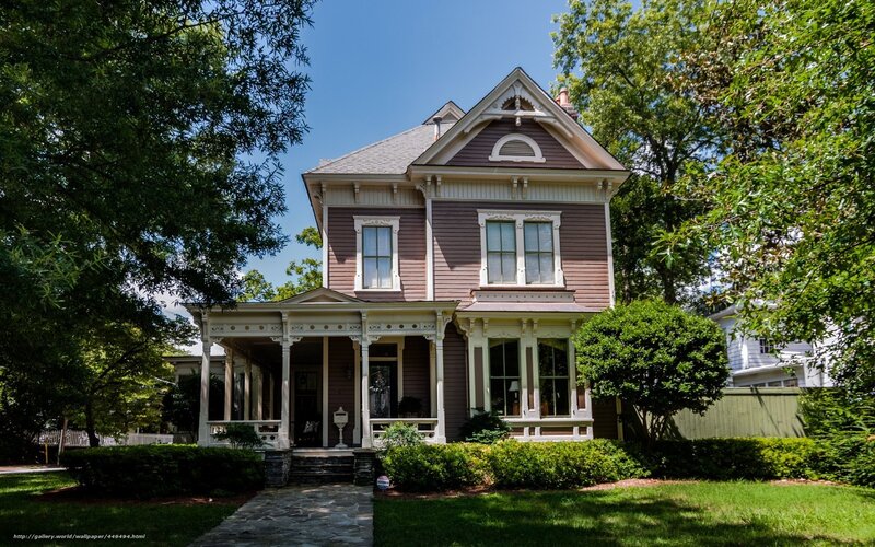 Victorian house with porch