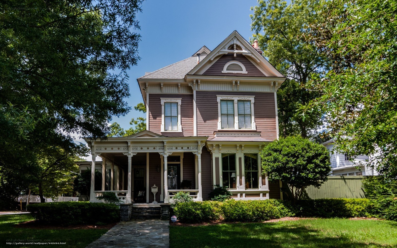 Victorian house with porch