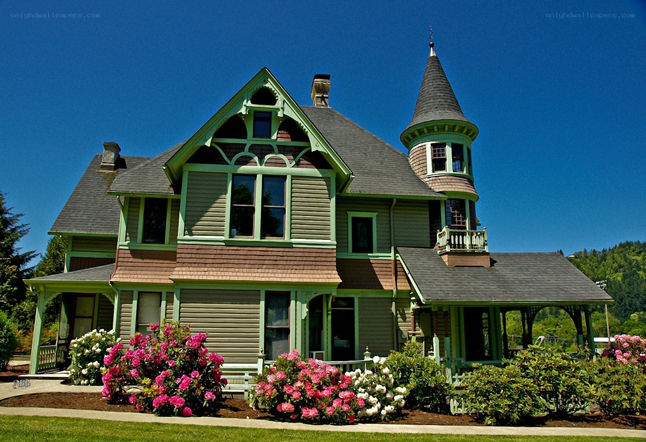Victorian house with turret