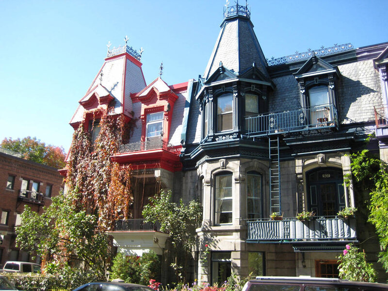 Victorian Houses — Gray