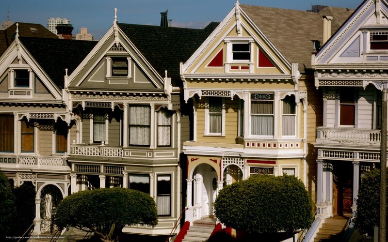 Victorian Houses in Row