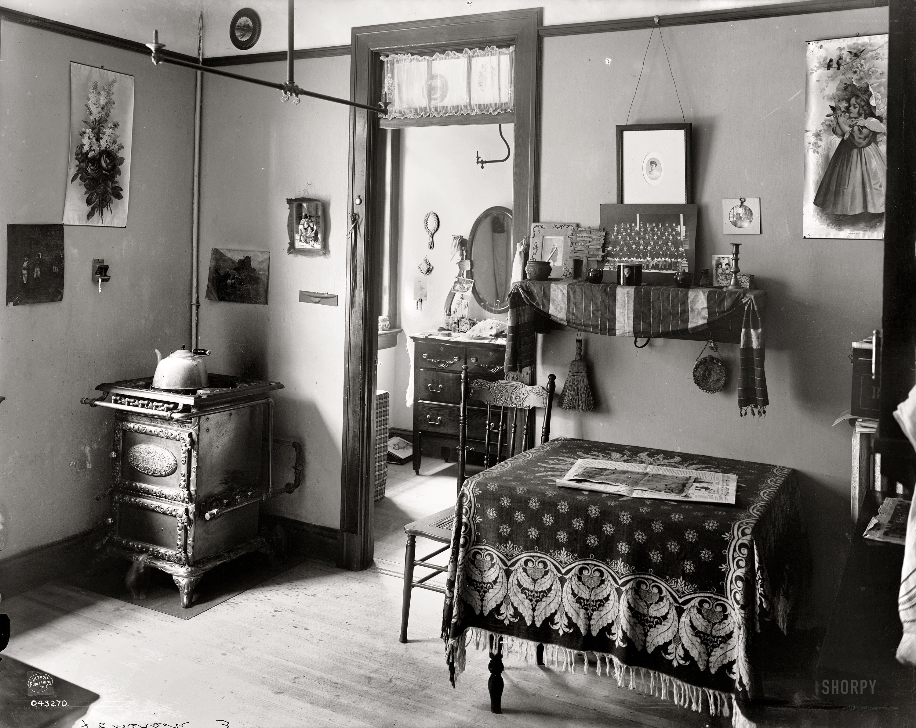 Victorian kitchen interior
