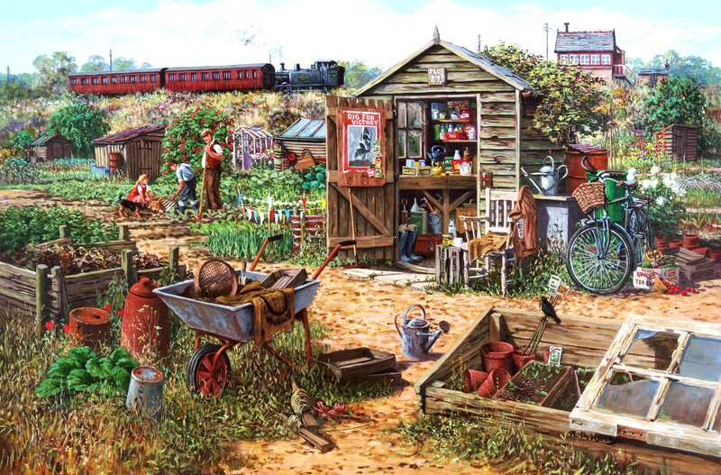 Victory Garden Scene