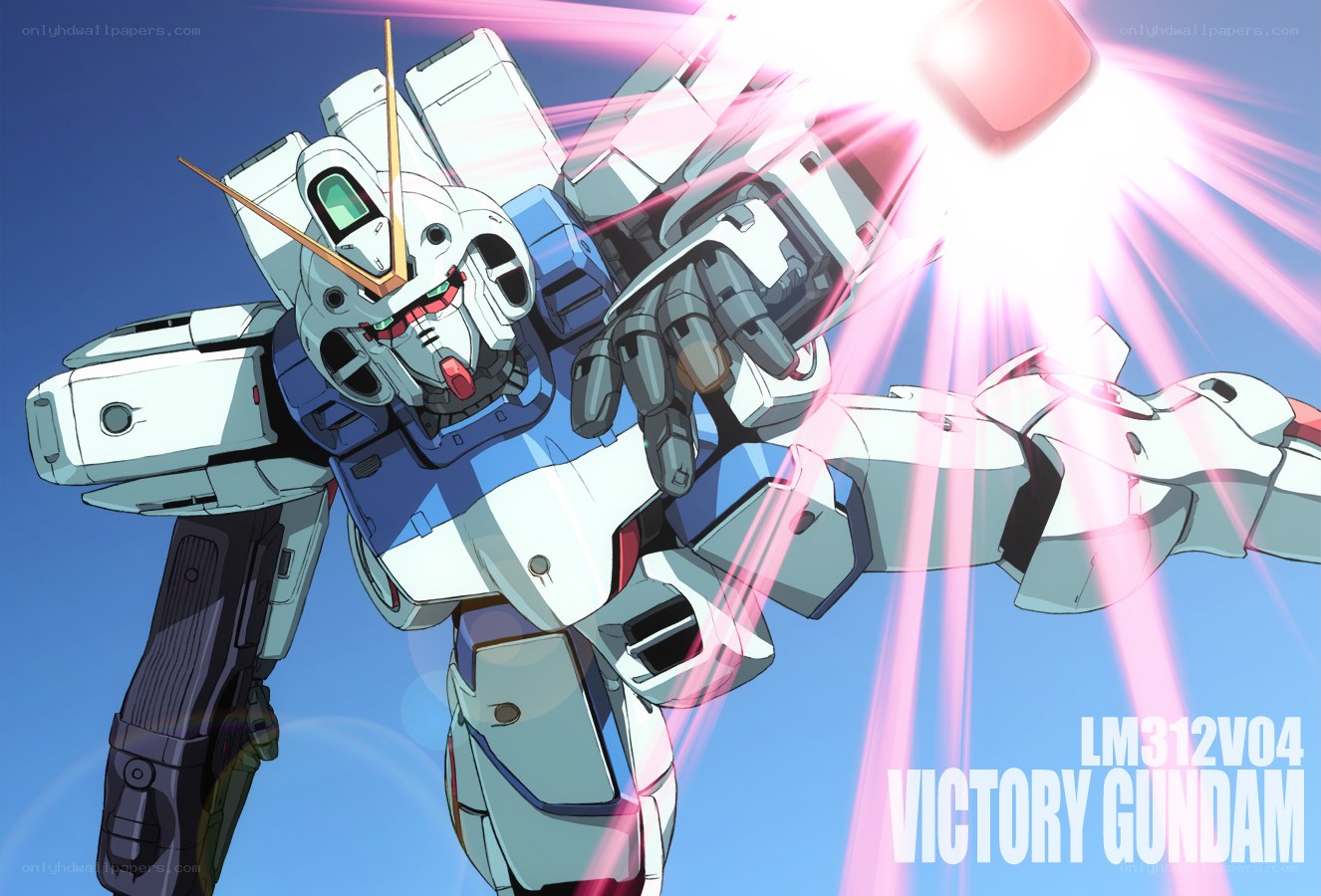 Victory Gundam in action