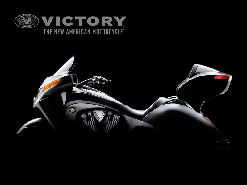 Victory motorcycle advertisement