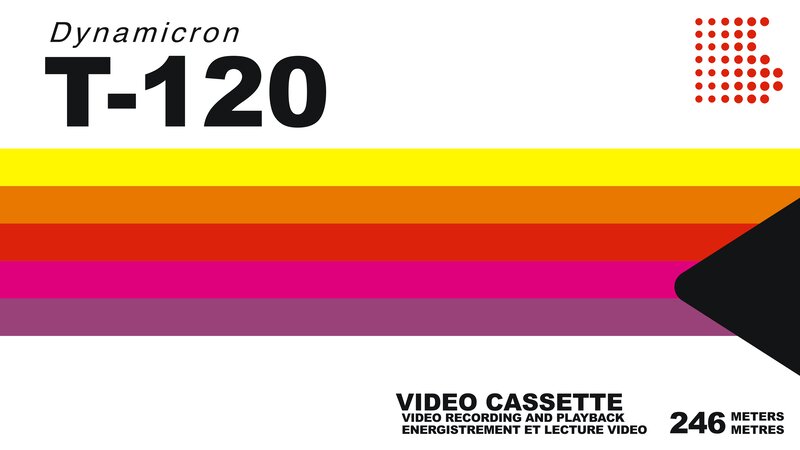 Video Cassette Label