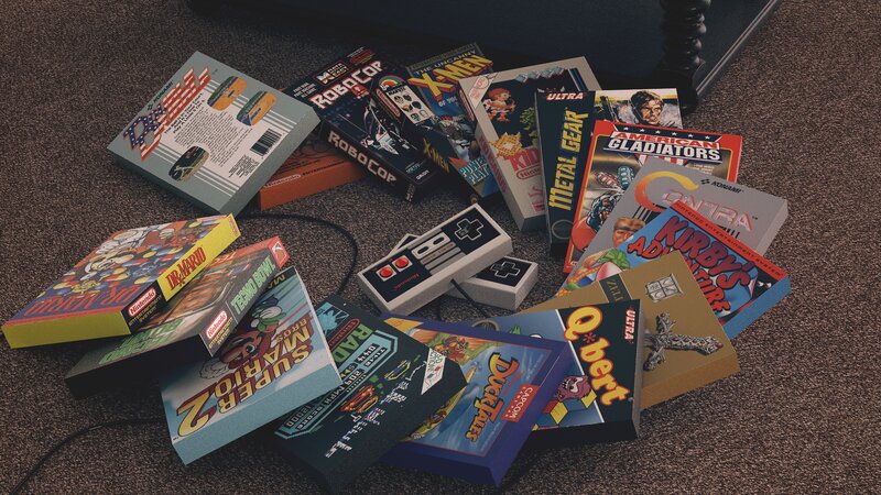Video Game Cartridges and Controllers