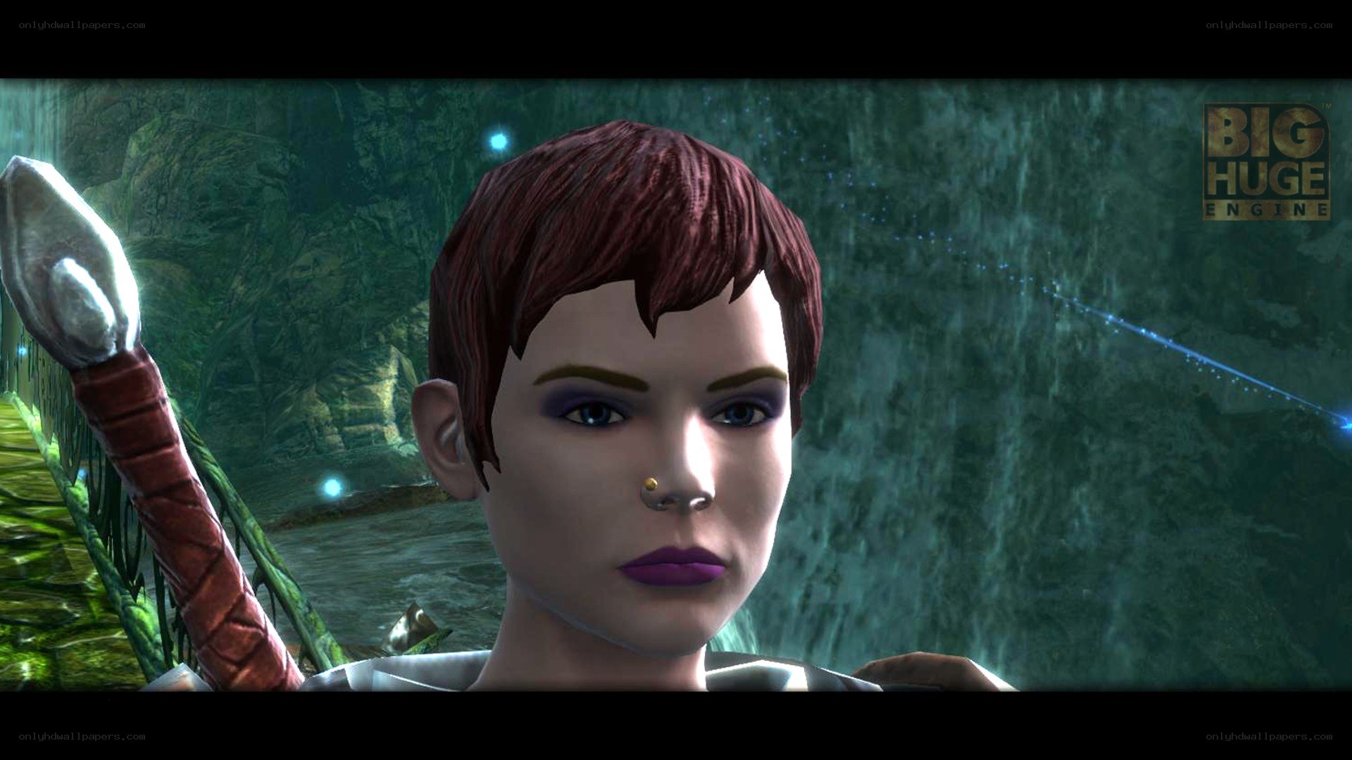 video game character close-up